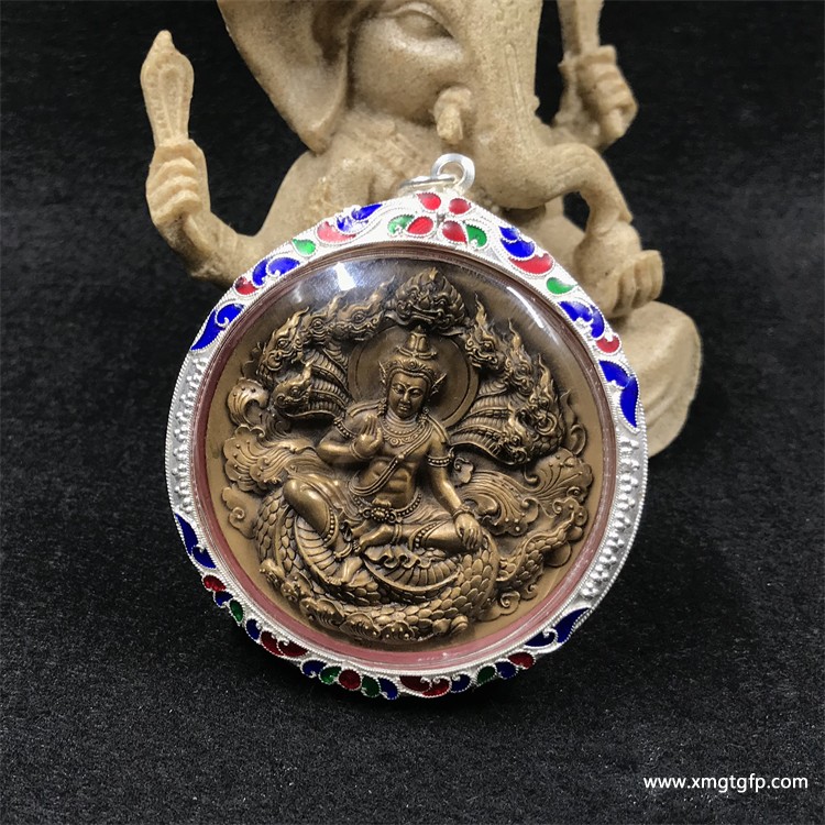 龙婆龙耐 佛历2550年泽度金 泰国佛牌 4.JPG