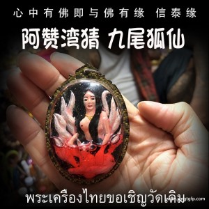 阿赞湾猜 九尾狐仙 泰国佛牌 招财转运 事业感情 人缘人脉 成愿许愿 全功效