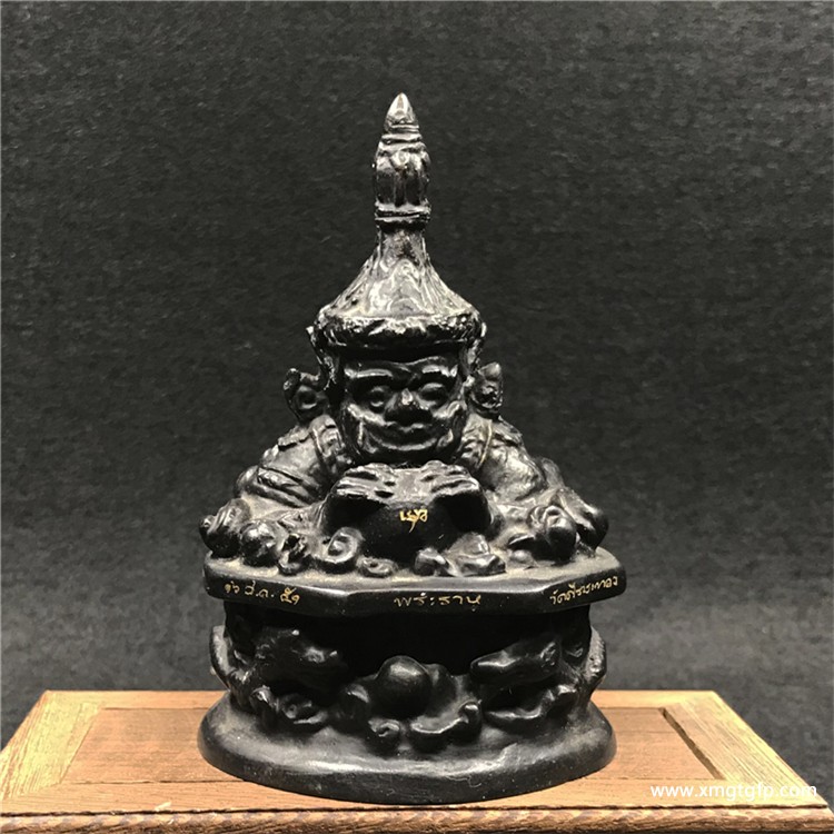 拉胡庙 九宝铜供奉拉胡天神  佛牌 3.JPG